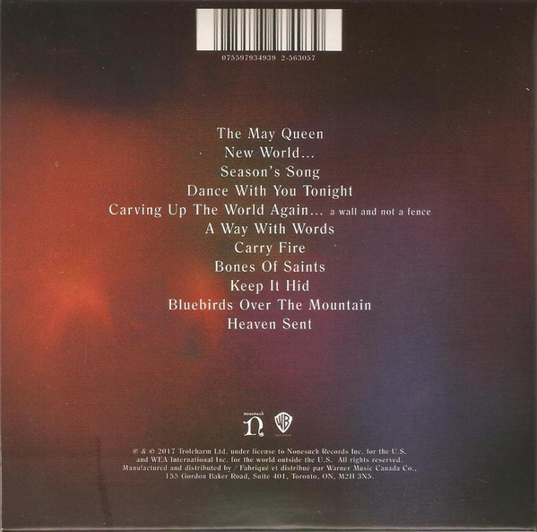 Robert Plant And The Sensational Space Shifters - Carry Fire [CD] | Nonesuch (2-563057) - 2