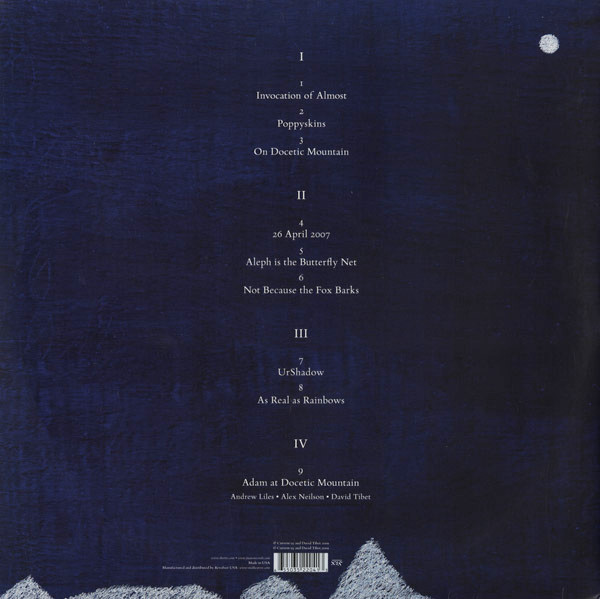 Current 93 - Aleph At Hallucinatory Mountain | Coptic Cat (NIFE004V)