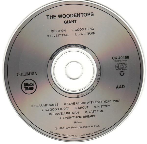 The Woodentops - Giant CD | Columbia (CK 40468) - 3