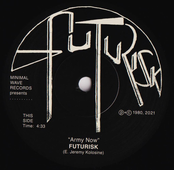 Futurisk - Recordings 1980-1982 | Minimal Wave (MW077) - 2