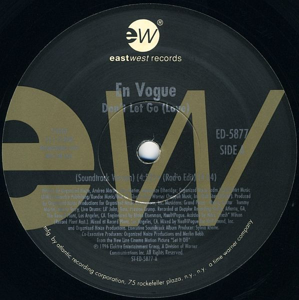 En Vogue - Don't Let Go (Love) | EastWest Records America (ED-5877) - 2 En Vogue - Don't Let Go (Love) | EastWest Records America (ED-5877) - 2