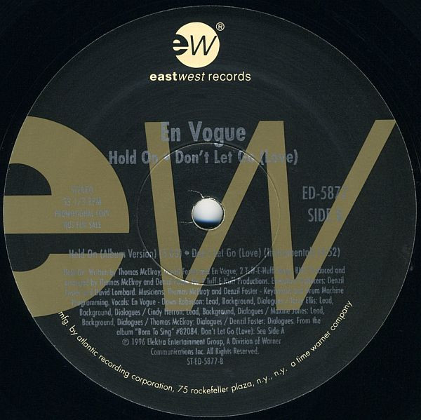 En Vogue - Don't Let Go (Love) | EastWest Records America (ED-5877) - 3 En Vogue - Don't Let Go (Love) | EastWest Records America (ED-5877) - 3