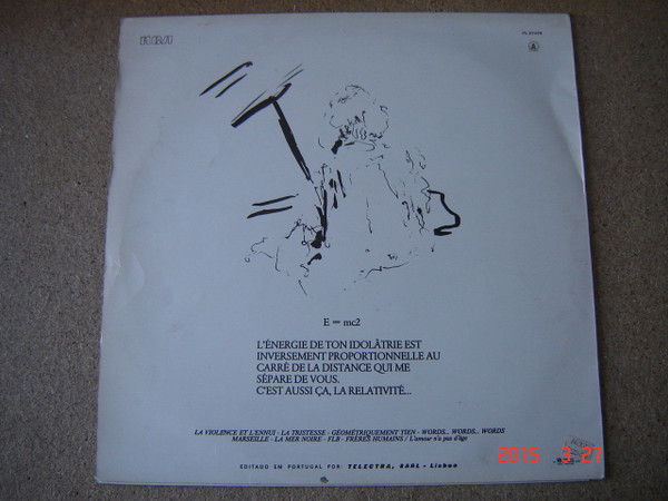 Léo Ferré - La Violence Et L´ennui | RCA Victor (PL37470)