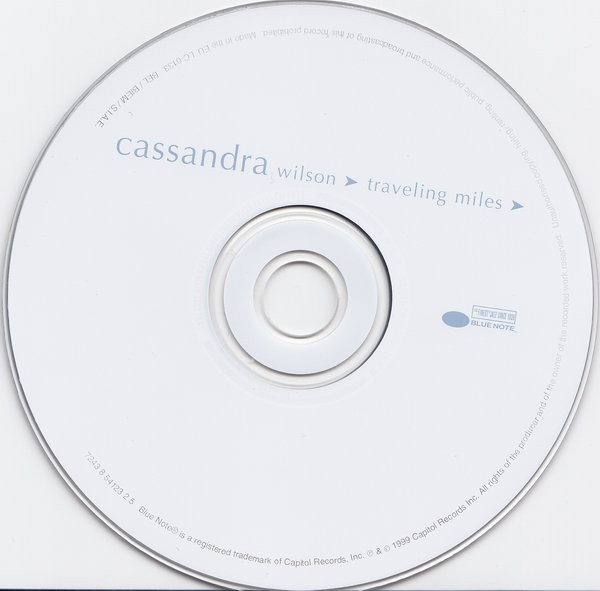 Cassandra Wilson - Traveling Miles | Blue Note (7243 8 54123 2 5) - 4 Cassandra Wilson - Traveling Miles | Blue Note (7243 8 54123 2 5) - 4