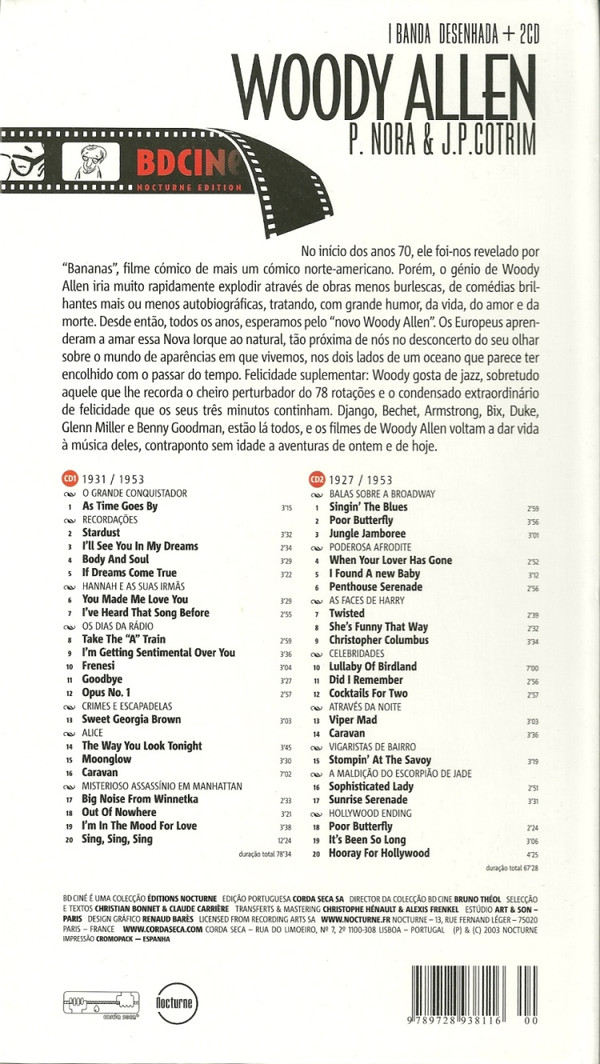 Various - Woody Allen | Editions Nocturne (BDCINE 1) - main