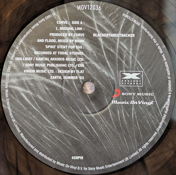 Curve - Blackerthreetracker | Music On Vinyl (MOV12036) - 4 Curve - Blackerthreetracker | Music On Vinyl (MOV12036) - 4