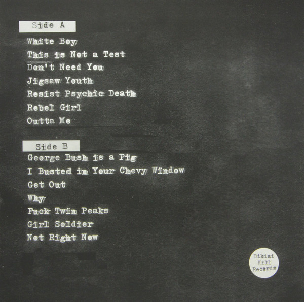 Bikini Kill - Yeah Yeah Yeah Yeah | Bikini Kill Records (BK003) - 2 Bikini Kill - Yeah Yeah Yeah Yeah | Bikini Kill Records (BK003) - 2