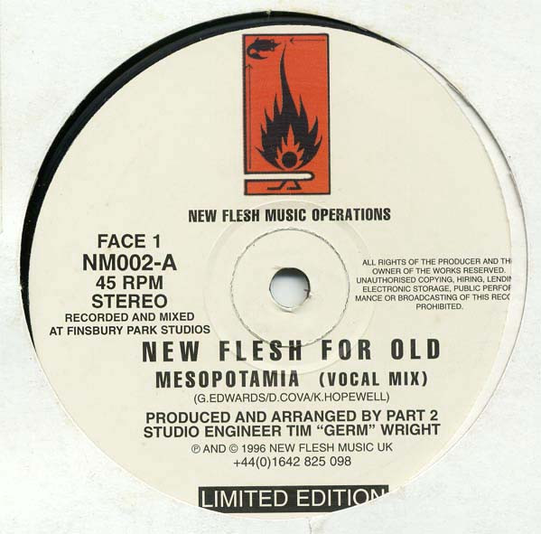 New Flesh For Old - Mesopotamia | New Flesh Music Operations (NM002) - main New Flesh For Old - Mesopotamia | New Flesh Music Operations (NM002) - main