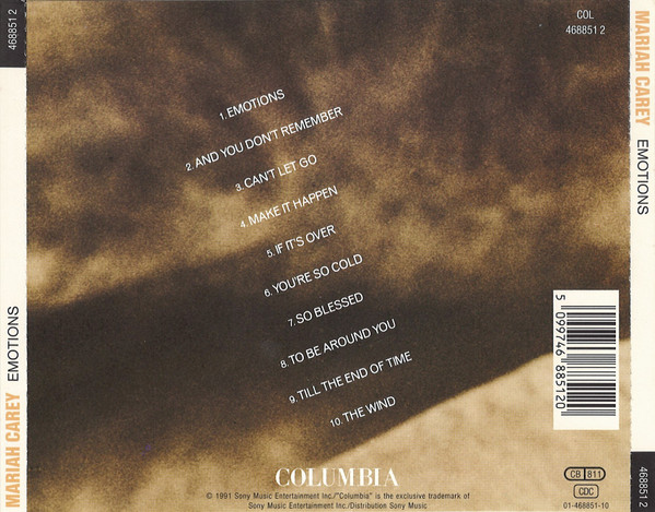 Mariah Carey - Emotions | Columbia (468851 2) - 2 Mariah Carey - Emotions | Columbia (468851 2) - 2