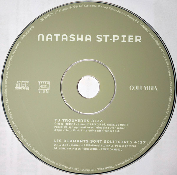 Natasha St-Pier - Tu Trouveras | Columbia (COL 6725331) - 4