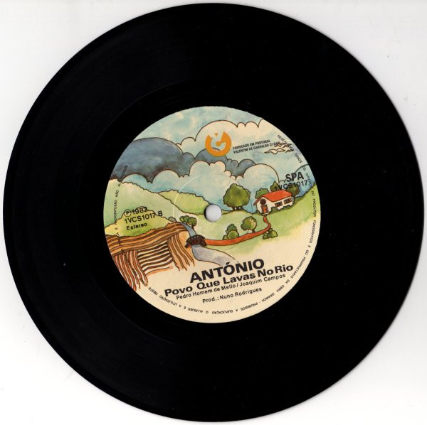 António Variações - Estou Além / Povo Que Lavas No Rio | Valentim De Carvalho (1VCS 1017) - 4