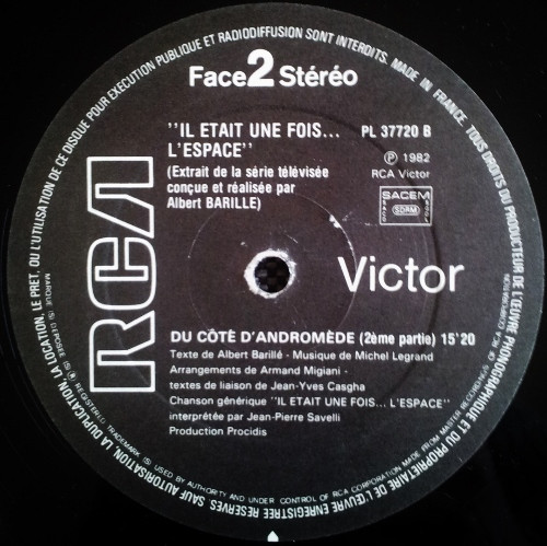 Michel Legrand - Il Était Une Fois... L'espace (Du Cote D’Andromède) | RCA Victor (PL37720) - 4 Michel Legrand - Il Était Une Fois... L'espace (Du Cote D’Andromède) | RCA Victor (PL37720) - 4