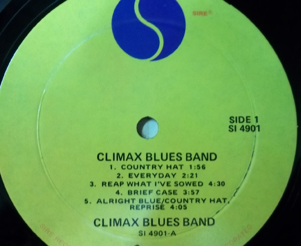 Climax Blues Band - Climax Blues Band | Sire (SI 4901) - 3 Climax Blues Band - Climax Blues Band | Sire (SI 4901) - 3