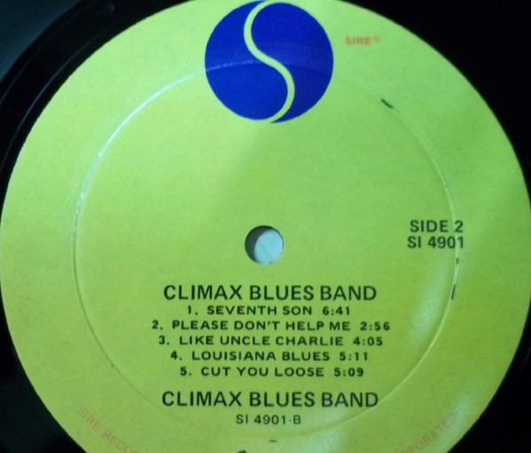 Climax Blues Band - Climax Blues Band | Sire (SI 4901) - 4 Climax Blues Band - Climax Blues Band | Sire (SI 4901) - 4