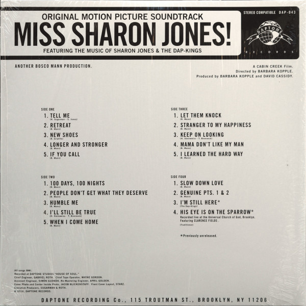 Miss Sharon Jones! (Original Motion Picture Soundtrack)