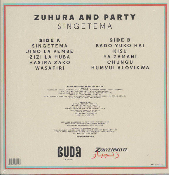 Zuhura & Party - Singe Tema | Buda Musique (260311) - 2 Zuhura & Party - Singe Tema | Buda Musique (260311) - 2