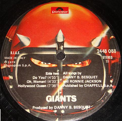 Giants - Giants | Polydor (2448 088) - 3