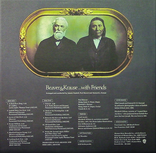 Beaver & Krause - All Good Men | Warner Bros. Records (BS 2624) - 2 Beaver & Krause - All Good Men | Warner Bros. Records (BS 2624) - 2
