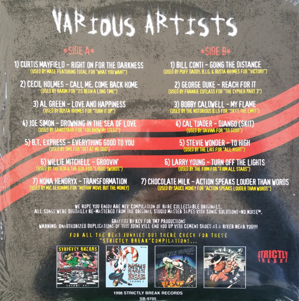 Various - Strictly Breaks Volume 5 | Strictly Breaks Records (SB-9705) - 2 Various - Strictly Breaks Volume 5 | Strictly Breaks Records (SB-9705) - 2
