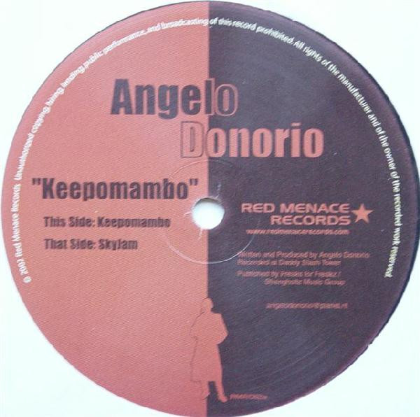 Angelo D'Onorio - Keepomambo | Red Menace Records (RMR012) - 2