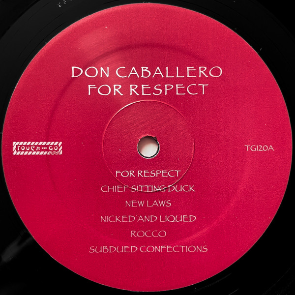 Don Caballero - For Respect | Touch And Go (TG120) - 3