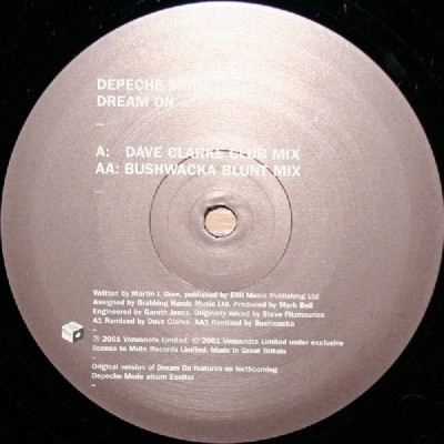 Depeche Mode - Dream On | Mute (PL12BONG30) - 3 Depeche Mode - Dream On | Mute (PL12BONG30) - 3