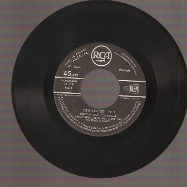 Elvis Presley - Rock And Roll N°1 | RCA (75 319) - 3