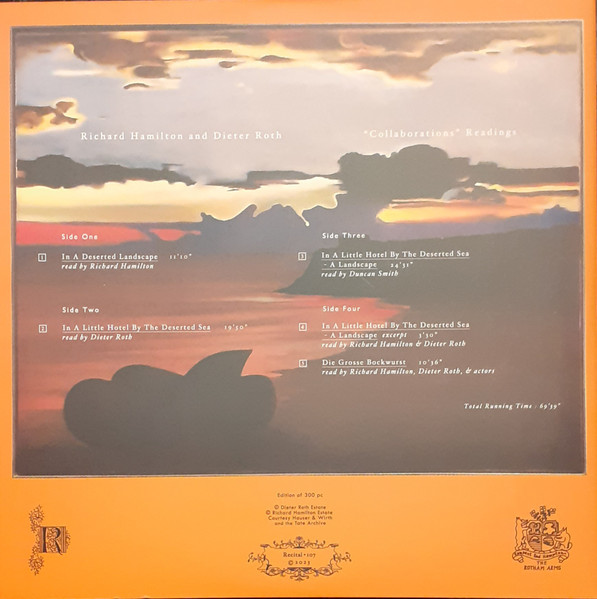 Richard Hamilton & Dieter Roth - "Collaborations" Readings | Recital (R107) - 3