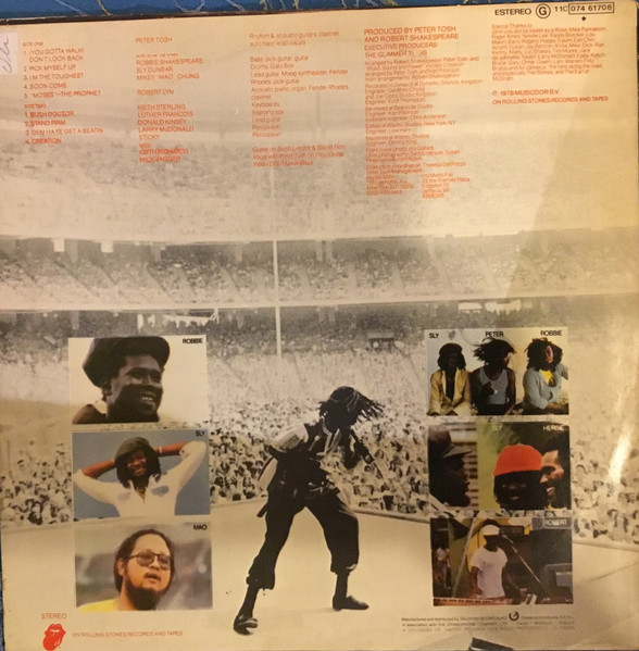 Peter Tosh - Bush Doctor | Rolling Stones Records (8E 072-61 708) - 2