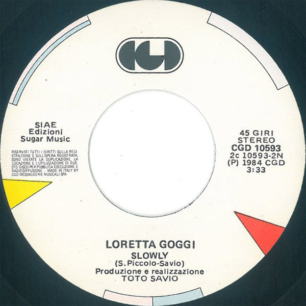 Loretta Goggi - Notte All'Opera | CGD (CGD 10593) - 4