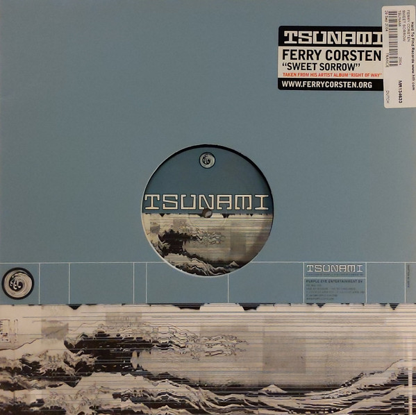 Ferry Corsten - Sweet Sorrow | Tsunami (TSU 6050) - 3
