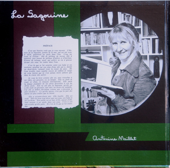 Viola Léger - La Sagouine | Deram (XDEF-1090) - 2