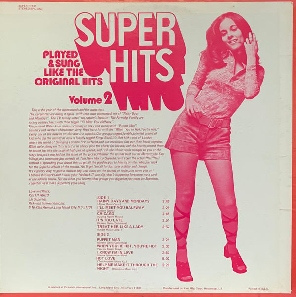 Kings Road - Super Hits Volume 2 | Pickwick (SPC-3903)
