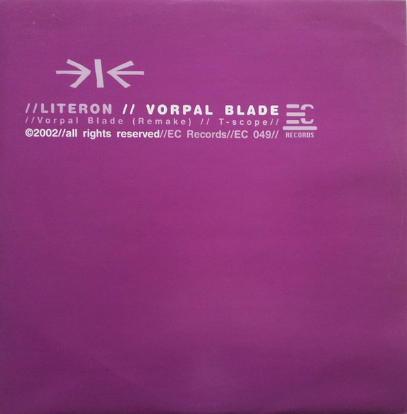Literon - Vorpal Blade | EC Records (EC 049)