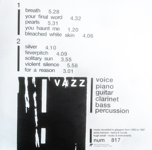 Vazz - Your Lungs And Your Tongues | Numero (NUM 817) - 2