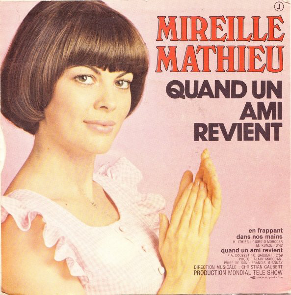 Mireille Mathieu - En Frappant Dans Nos Mains | Barclay (61.639) - 2