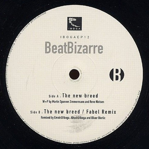 Beat Bizarre - The New Breed | Iboga Records (IBOGAEP12)