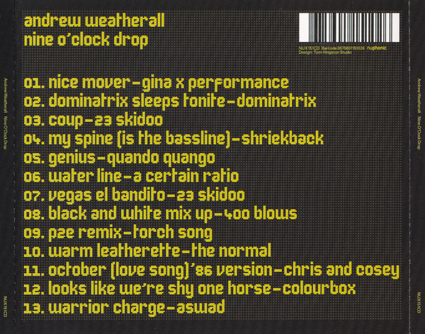 Andrew Weatherall - Nine O'Clock Drop | Nuphonic (NUX 151) - 2