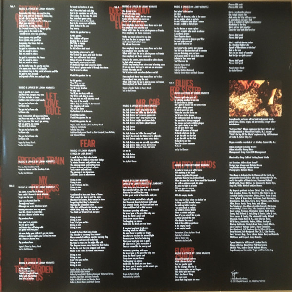 Lenny Kravitz - Let Love Rule | Virgin (00602567581932) - 3