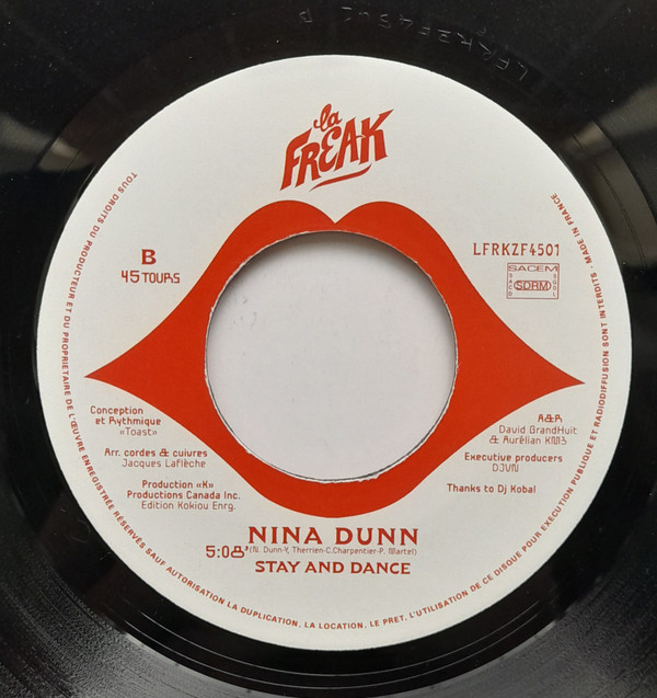Nina Dunn - If You Want My Love / Stay And Dance | La Freak Records (LFRKZF4501)