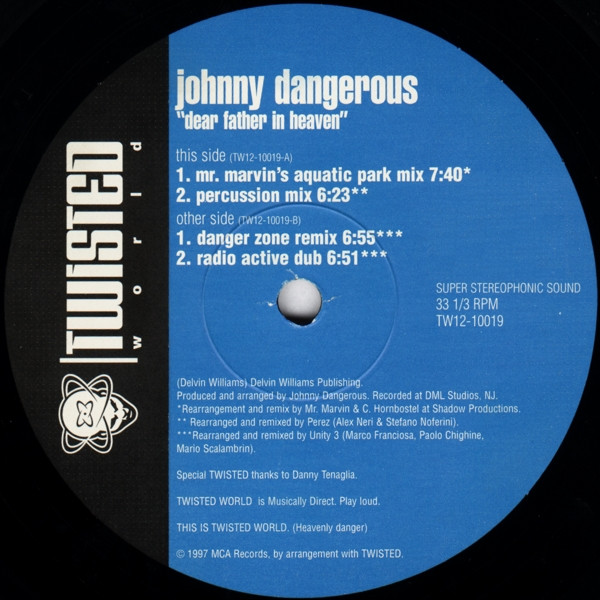 Johnny Dangerous - Dear Father In Heaven | Twisted World (TW12-10019) - 3