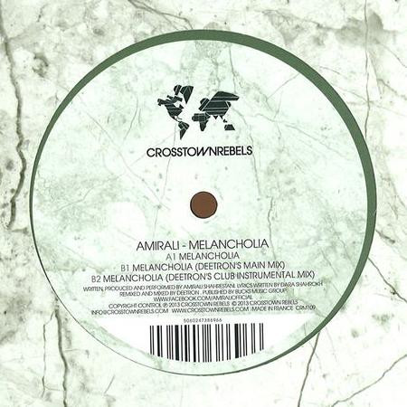 Amirali Shahrestani - Melancholia | Crosstown Rebels (CRM109) - 3 Amirali Shahrestani - Melancholia | Crosstown Rebels (CRM109) - 3