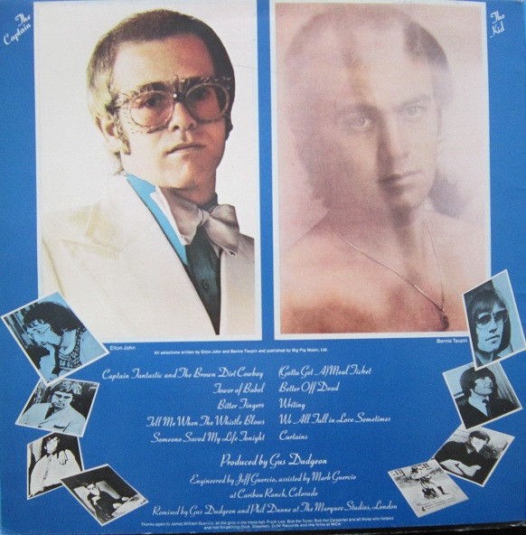 Elton John - Captain Fantastic And The Brown Dirt Cowboy | DJM Records (MM-8020) - 2