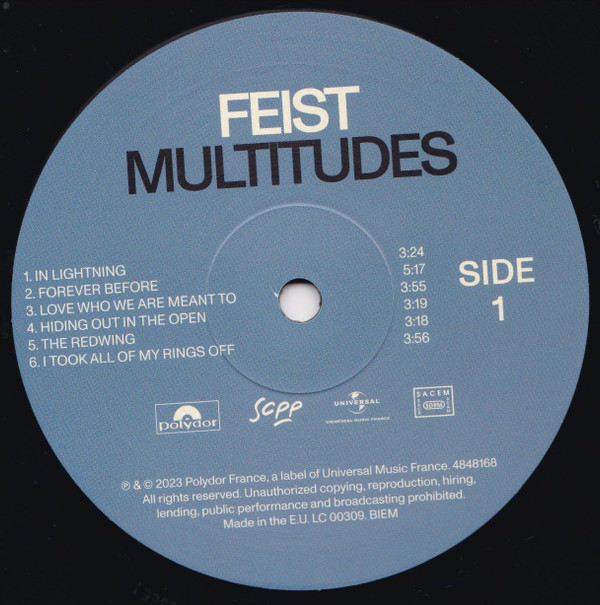 Feist - Multitudes | Polydor (4848168) - 3