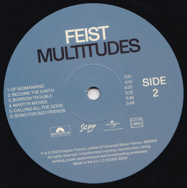 Feist - Multitudes | Polydor (4848168) - 4