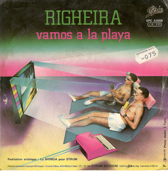 Righeira - Vamos A La Playa | Epic (EPC A3558) - 2