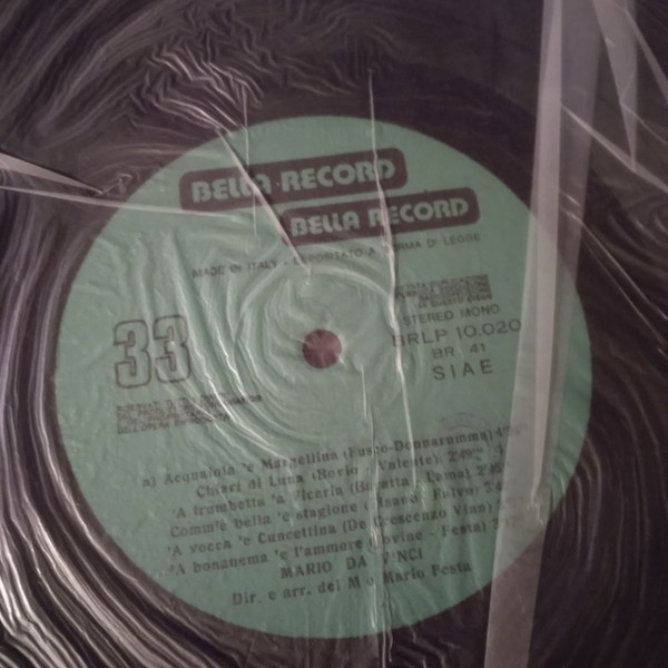 Mario Da Vinci - Comm'E' Bella 'A Stagione | Bella Record (BRLP 10020) - 4