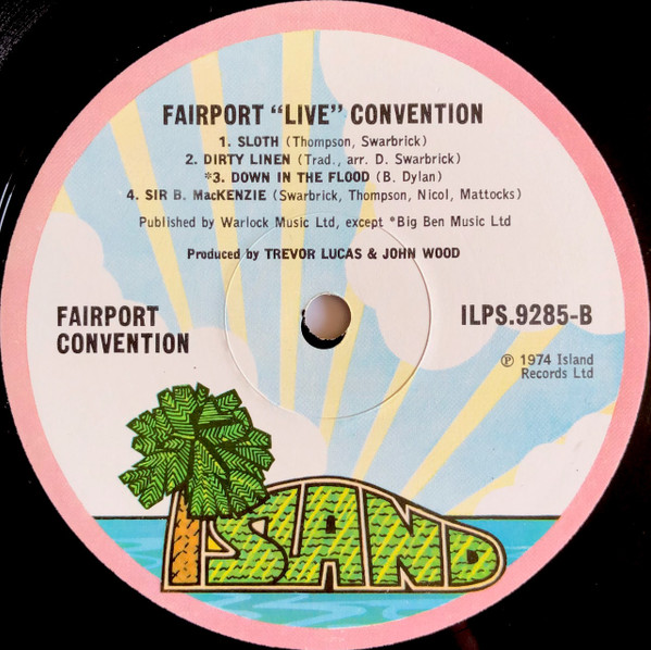 Fairport Convention - Fairport Live Convention | Island Records (ILPS 9285) - 4 Fairport Convention - Fairport Live Convention | Island Records (ILPS 9285) - 4