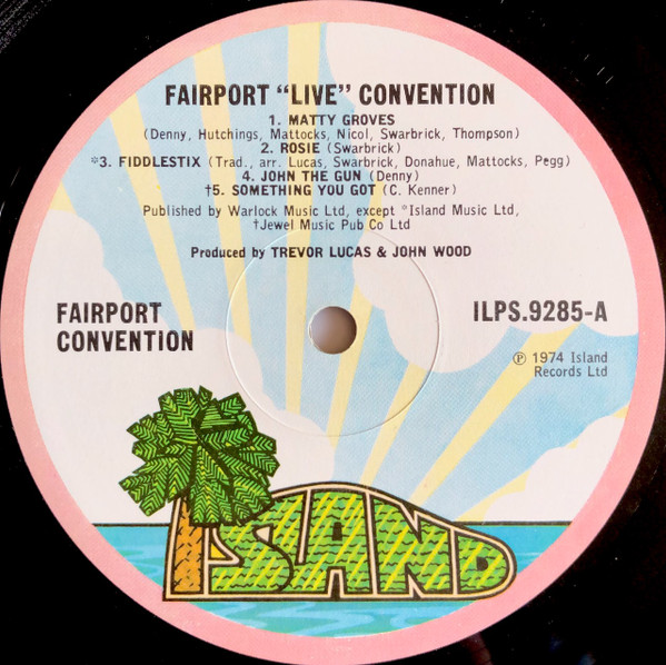 Fairport Convention - Fairport Live Convention | Island Records (ILPS 9285) - 3 Fairport Convention - Fairport Live Convention | Island Records (ILPS 9285) - 3