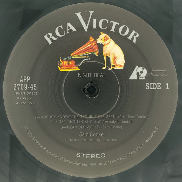 Sam Cooke - Night Beat | Analogue Productions (APP-2709-45) - 3